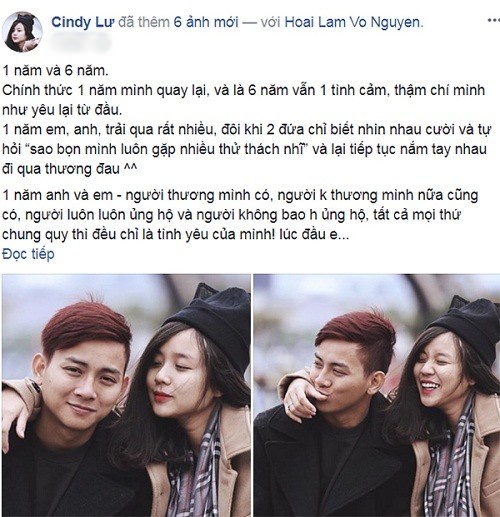 Hoài Lâm và bạn gái Cindy Lư chia tay sau gần 2 năm công khai hẹn hò? hoai lam va ban gai cindy lu chia tay sau gan 2 nam cong khai hen ho