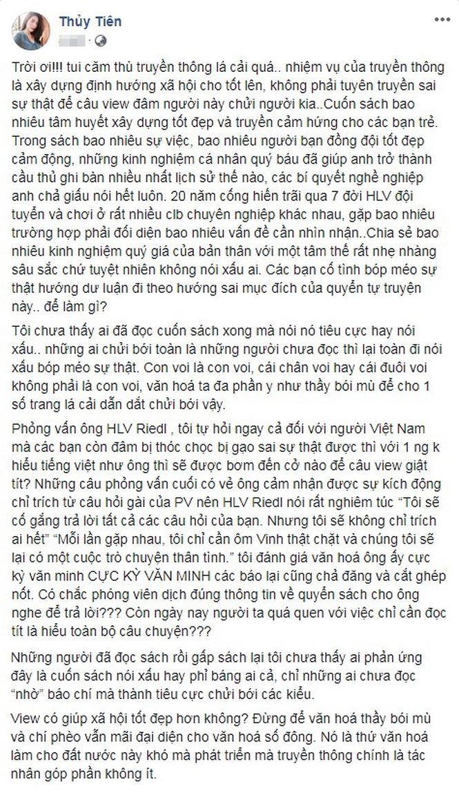 thuy tien da xu long sau nhieu ngay phut 89 cua ong xa bi chi trich
