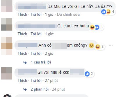 chi voi dong thai nho nay fans nghi ngo miu le va gil le dang tha thinh cong khai