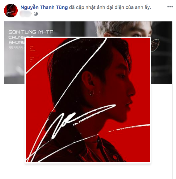 on gioi sau 1 nam son tung cung cap nhat anh dai dien moi phai chang sap co su kien quan trong