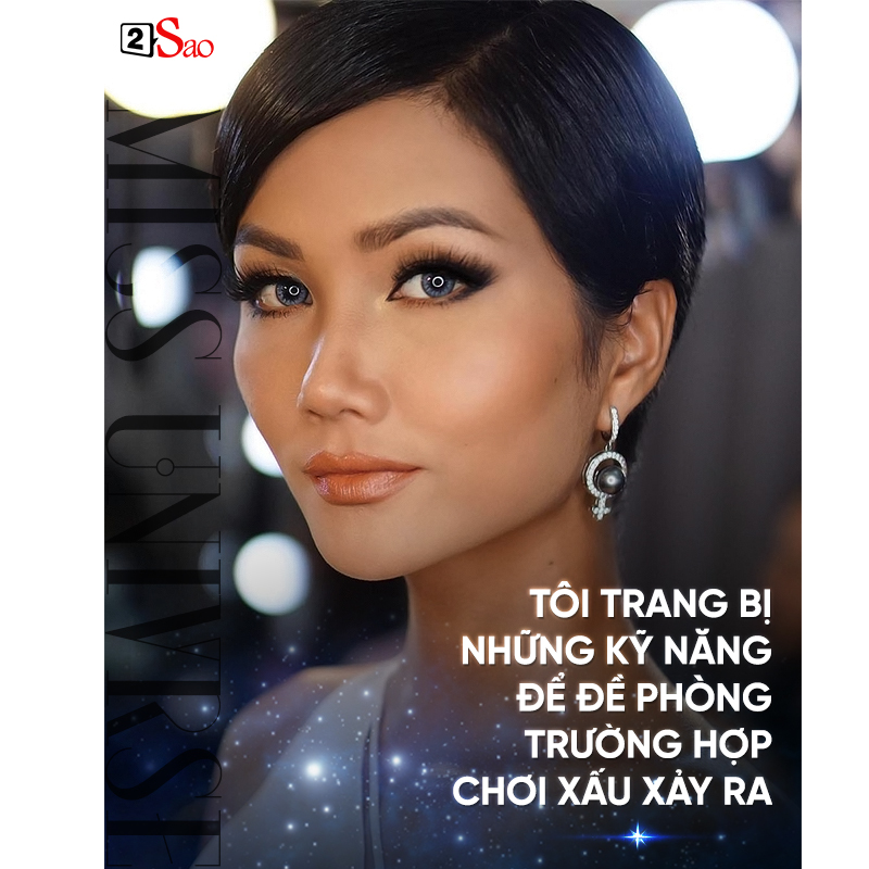da san sang cho miss universe hhen nie toi muon la dai dien thien chien nhat cua viet nam