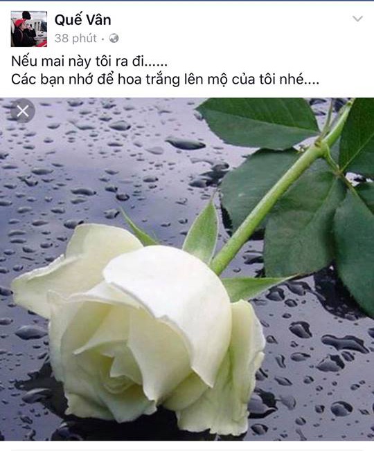 Quế Vân đáp trả khi bị anti-fan đặt cả vòng hoa trắng vì tưởng cô đã chết que van dap tra khi bi anti fan dat ca vong hoa trang vi tuong co da chet
