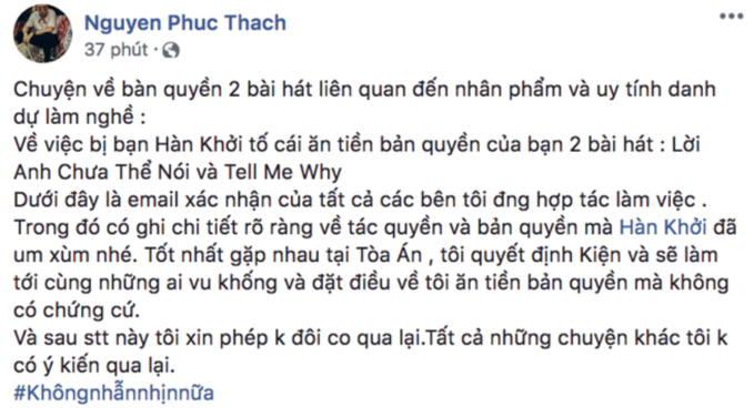 Bị tố liên quan tới bản quyền, Only C quyết định kiện ra tòa bi to lien quan toi ban quyen only c quyet dinh kien ra toa