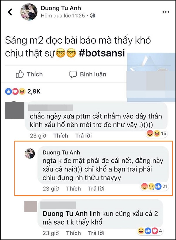 van mai huong phat ngon gay chu y giua on ao bi tu anh da xeo va khong duoc tinh cu moi cuoi
