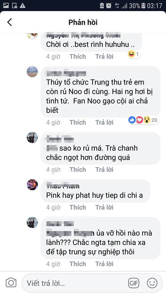 mai phuong thuy phan ung ra sao khi bi don yeu noo phuoc thinh
