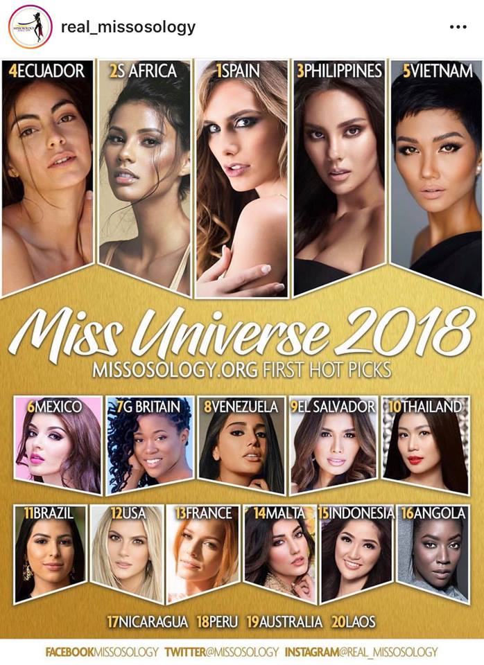 phan ung cua hhen nie truoc du doan lot top 5 miss universe 2018