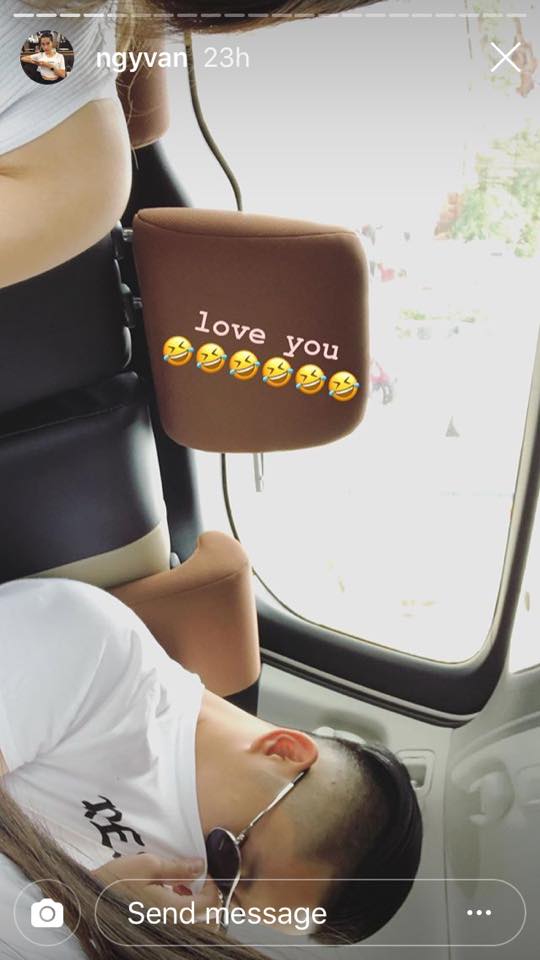moi cong khai hen ho huynh anh va ban gai da lo doan chat mui man