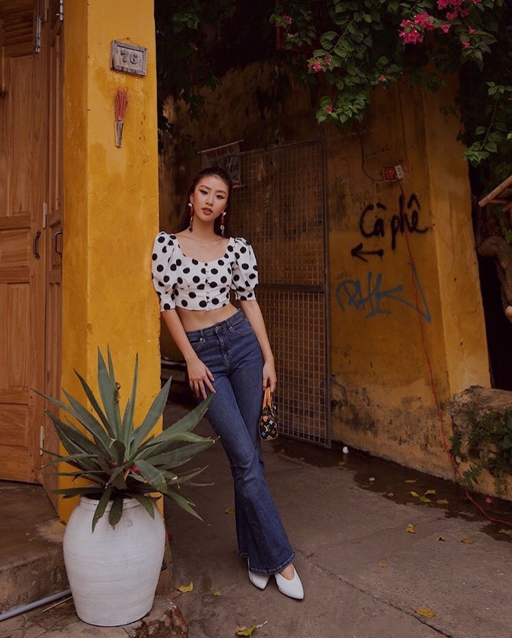 1001 cach mix do jeans sieu chat cua quynh anh shyn