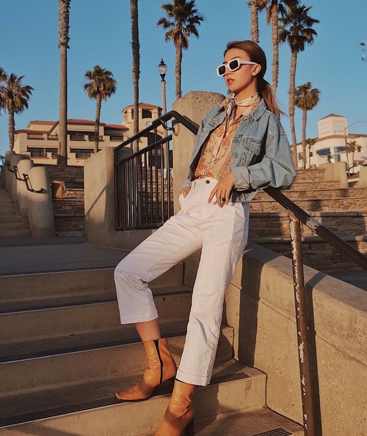 1001 cach mix do jeans sieu chat cua quynh anh shyn