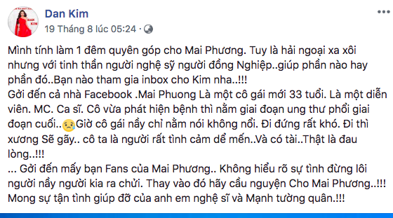 tinh tin don cua phung ngoc huy len tieng may ngay qua anh huy suy sup tinh than khong ngu duoc khoc rat nhieu
