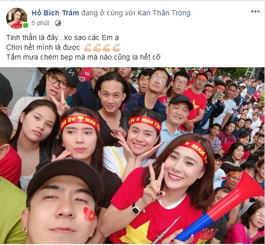 phan ung cua sao viet sau tran thua cua u23 viet nam truoc han quoc tai tran ban ket asiad 2018