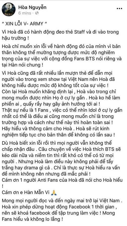 truoc bts hoa minzy da tung bi chi trich vi dung cham den idol kpop