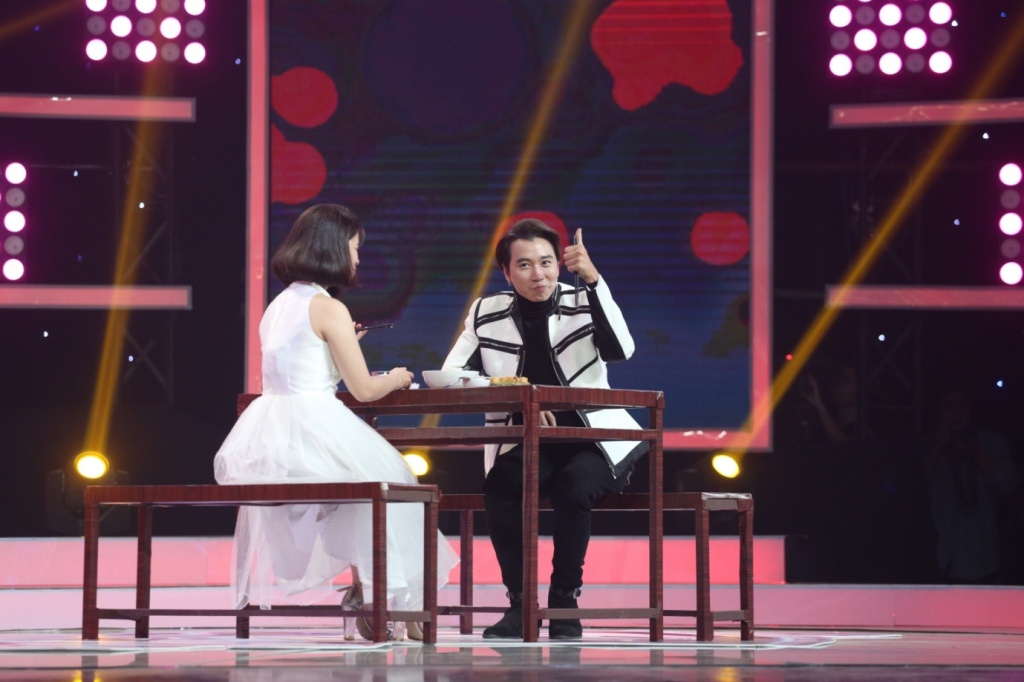 rapper karik minh thay tra giang trong vi yeu ma den kha thu vi nhung