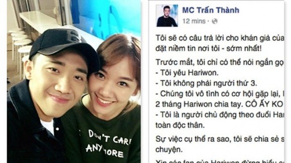 yeu 2 nam danh hai dinh dam nhat showbiz hari won va nha phuong lai co cuoc song qua trai nguoc