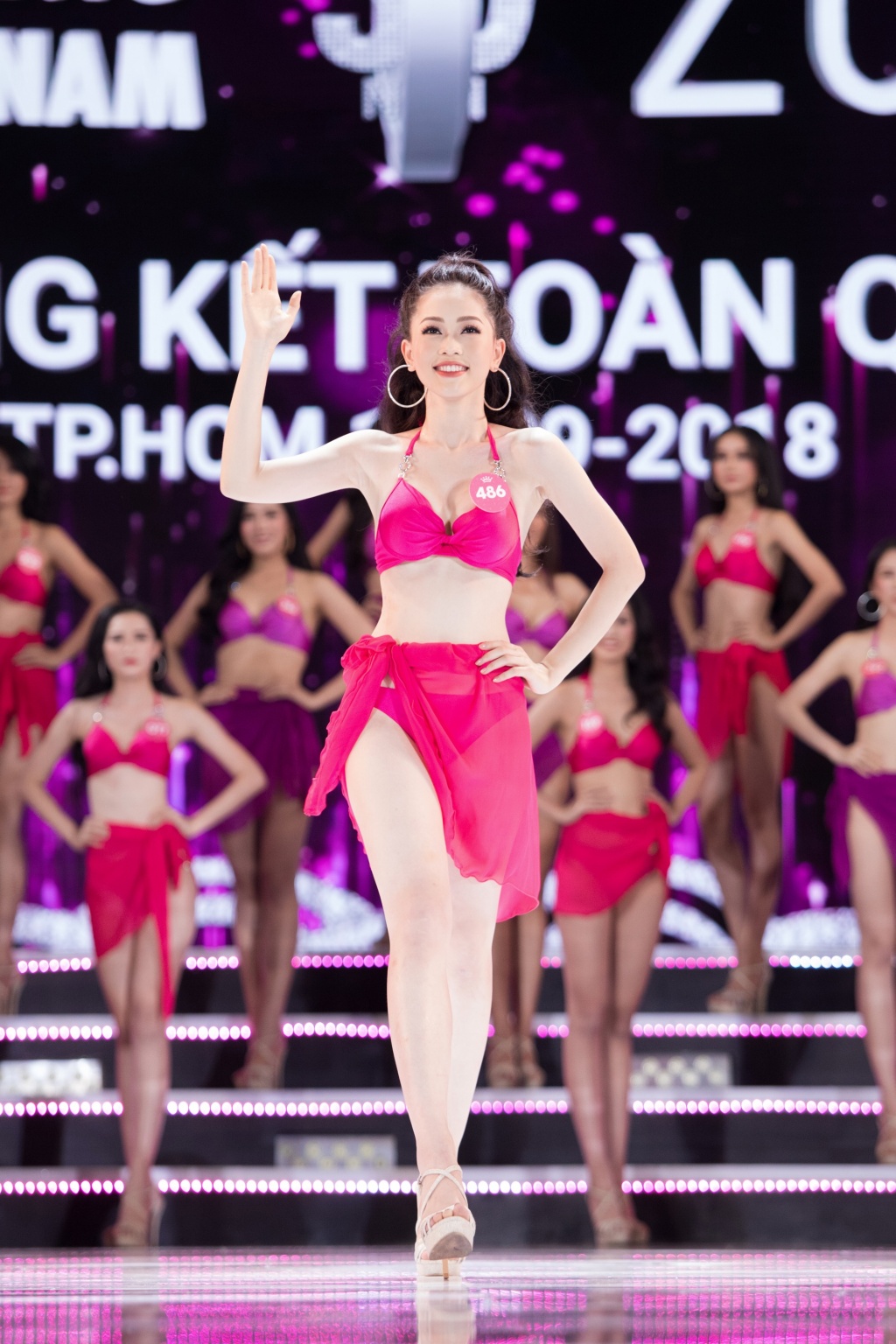 nhin lai 4 phan thi trong dem chung ket cua top 3 hoa hau viet nam 2018
