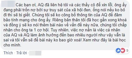 pham hong hai quan giai thich ve viec bo tron bi xa hoi den truy sat khong bo di thi se bi giet