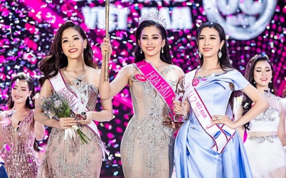 so anh thoi nho cua top 3 hoa hau viet nam 2018 ai day thi thanh cong nhat