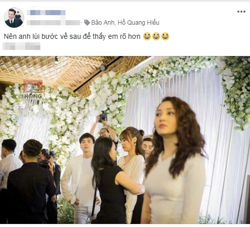 Hồ Quang Hiếu tiết lộ sốc về nguyên nhân nhìn Bảo Anh 'đắm đuối' trong đám cưới Trường Giang ho quang hieu tiet lo soc ve nguyen nhan nhin bao anh dam duoi trong dam cuoi truong giang