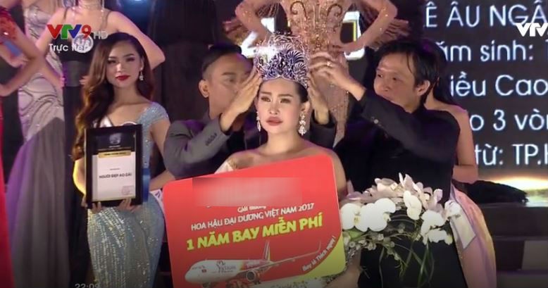 Ngân Anh đăng quang Hoa hậu Đại dương Việt Nam 2017 dù trả lời ngắc ngứ ngan anh dang quang hoa hau dai duong viet nam 2017 du tra loi ngac ngu