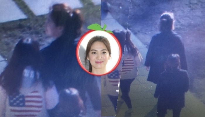 co dau song hye kyo xuat hien gian di truoc le cuoi voi song joong ki