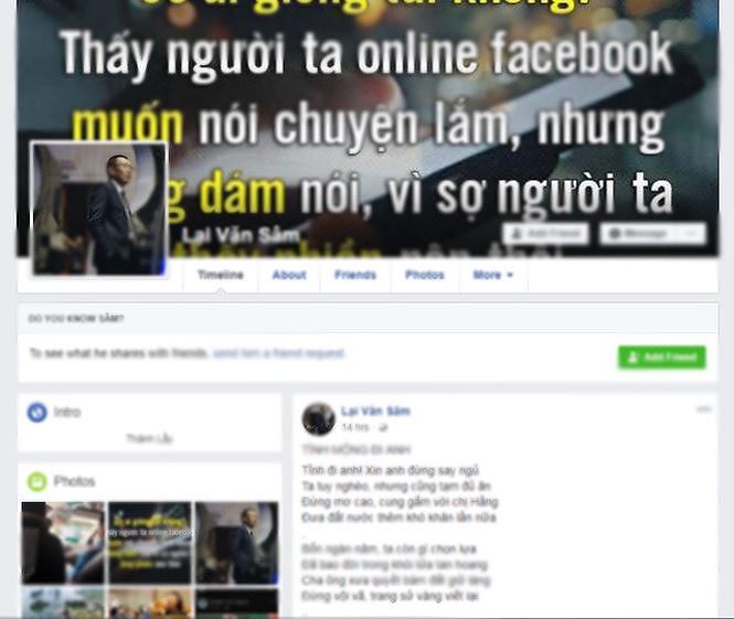 mc lai van sam chinh thuc dung facebook sau nhieu lan bi gia mao
