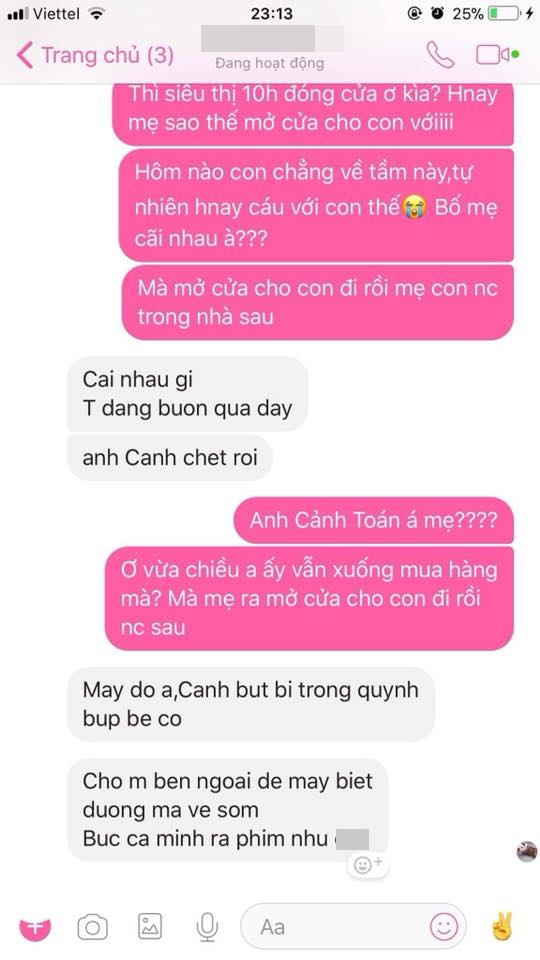 soc vi nam chinh quynh bup be chet nguoi bo ban hang online ke phat va vi gian ca chem thot
