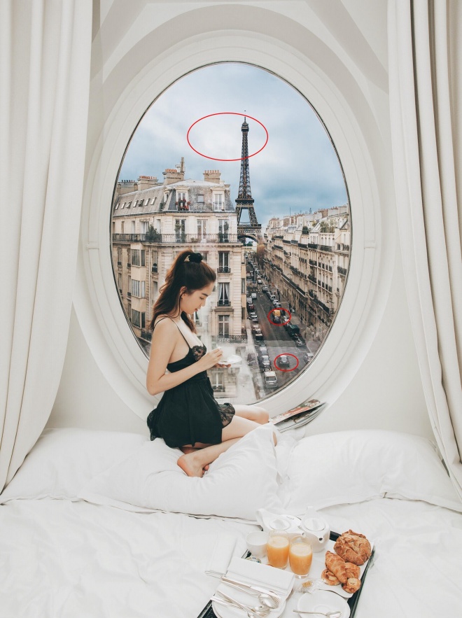 vu khac tiep tung bang chung khi bi cho la cung ngoc trinh ghep canh o paris de song ao