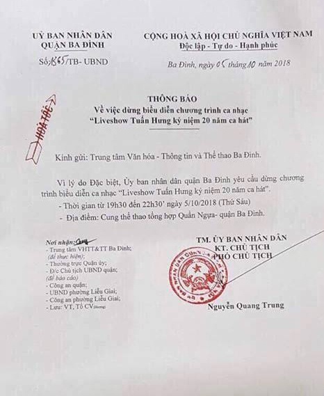 tuan hung 2018 mac benh kho chua bi huy show 20 nam vuong tin don tai nan nghiem trong