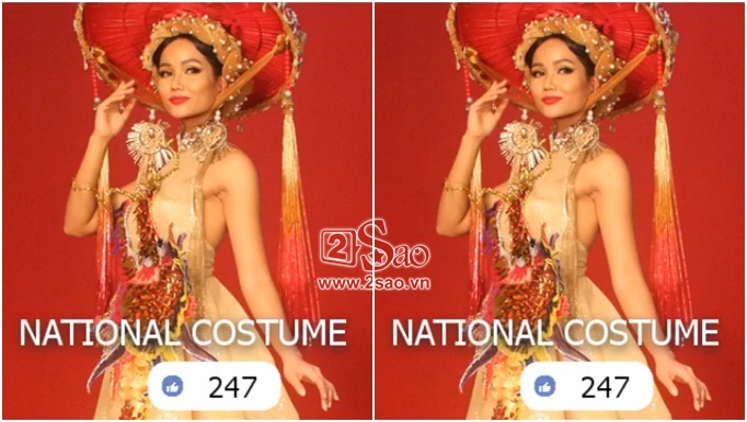 ro ri hinh anh quoc phuc dep nghen loi cua hhen nie tai miss universe 2018
