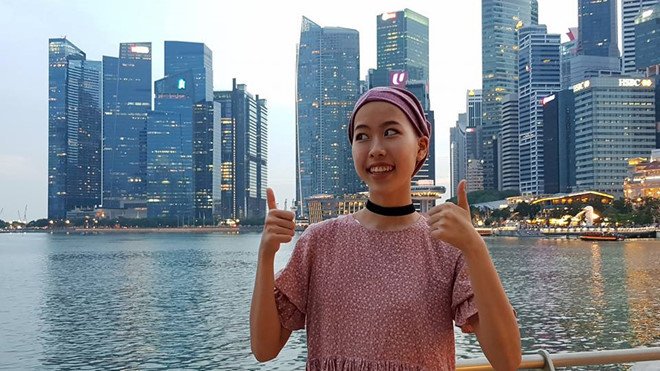 dao dien nhung ngon nen trong dem keu goi ung ho con gai chua ung thu
