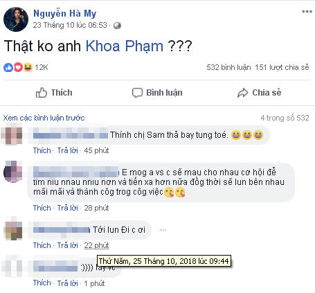 bat ngo duoc nam rapper karik to tinh hotgirl sam dang status day an y nhu muon day thuyen cho cuoc tinh nay