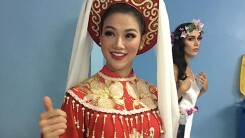 Phương Khánh gặp tai nạn bất ngờ tại Hoa hậu Trái đất 2018
