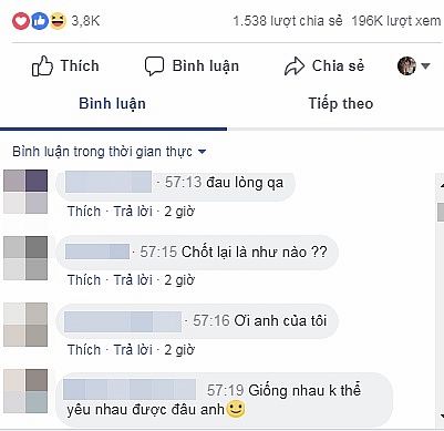 phan ung bat ngo cua cu dan mang khi noo phuoc thinh thua nhan tung yeu mai phuong thuy