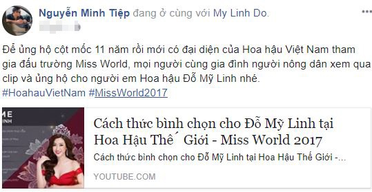 sao viet ram ro dong vien do my linh truoc dem chung ket hoa hau the gioi 2017