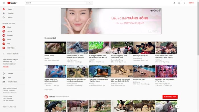 tin gia video au dam tran ngap youtube