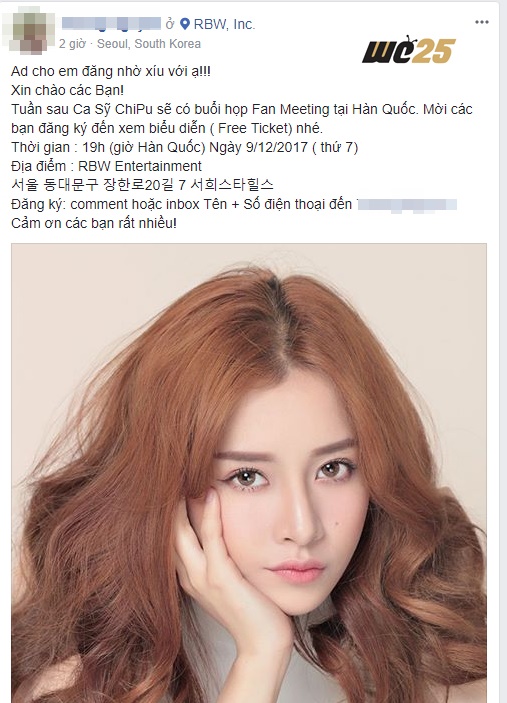 bat ngo chi pu to chuc hop fan tai han quoc free ve vao va phan ung cua gioi tre xu kim chi
