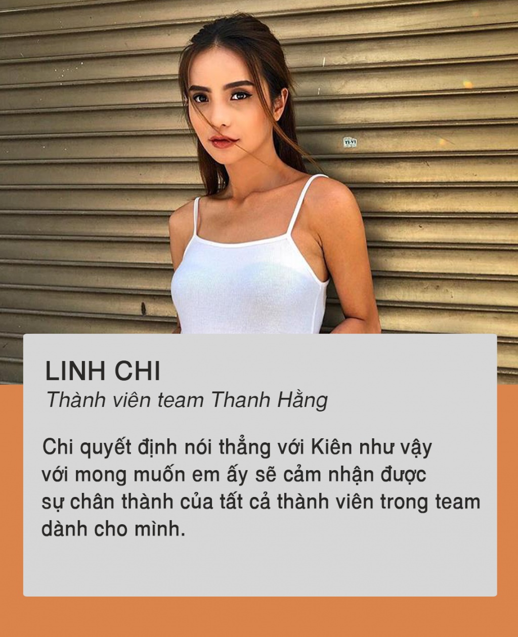 Linh Chi The Face: 'Yêu thương của HLV Thanh Hằng không nằm ở... đầu môi' linh chi the face yeu thuong cua hlv thanh hang khong nam o dau moi