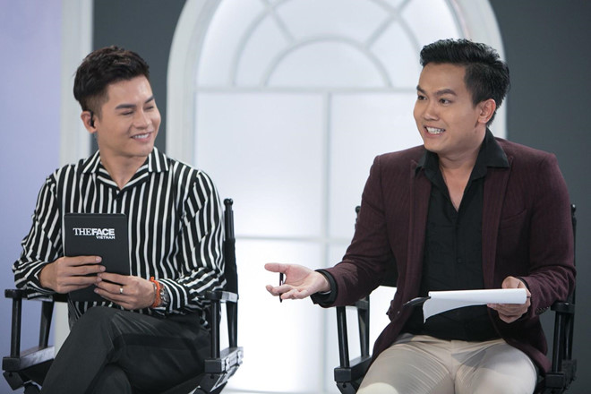 Host Nam Trung ăn mặc không thua kém dàn HLV tại The Face 2018 host nam trung an mac khong thua kem dan hlv tai the face 2018