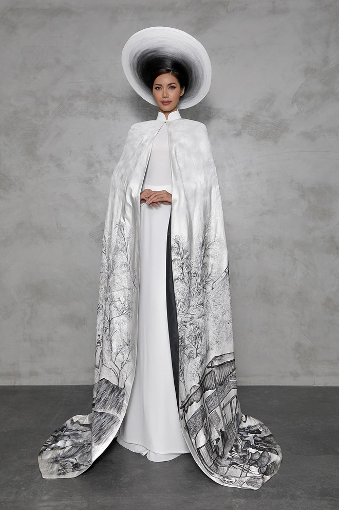 minh tu cong bo ao dai in hinh ba cu viet dep nhat the gioi