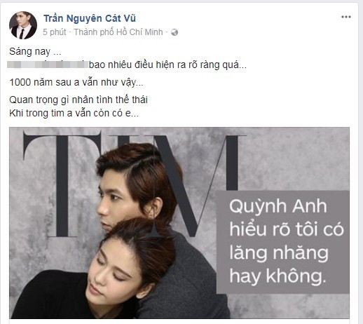 tim len tieng sau loat anh than mat cua truong quynh anh va binh minh