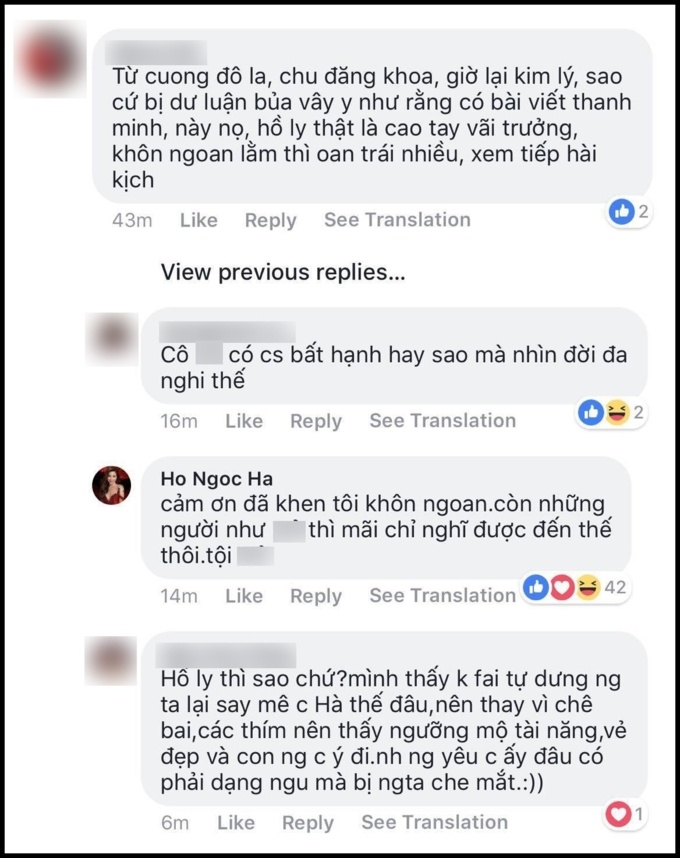 ho ngoc ha dap tra antifan thang thung vi bi cho la ho ly