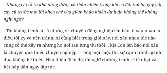 Ca sĩ Ngọc Anh: 'Tôi đâu có nói xấu đồng nghiệp, tôi còn không biết hai bạn đó' ca si ngoc anh toi dau co noi xau dong nghiep toi con khong biet hai ban do