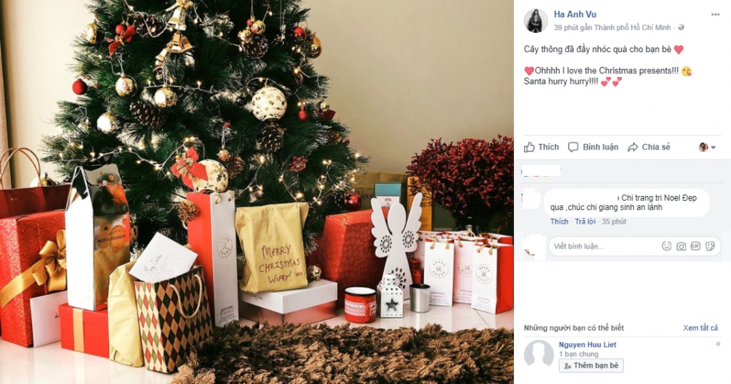 sao viet dang di dau lam gi trong ngay le noel 2017