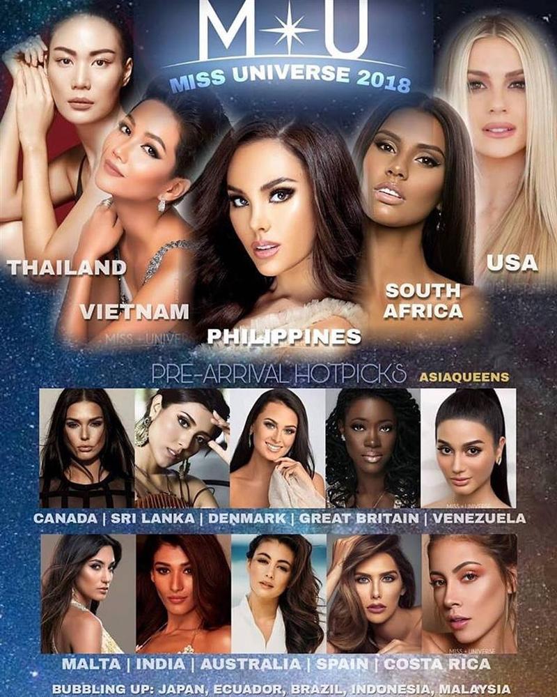 hhen nie cong pha loat bang xep hang miss universe 2018 khan gia chi mong ket qua cua co ay dung nho nhu pham huong