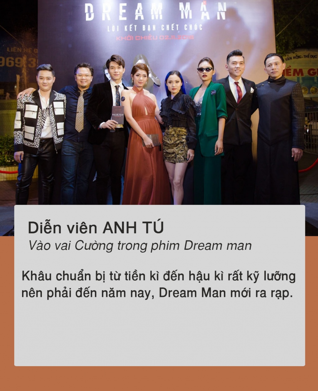 Diễn viên Anh Tú tiết lộ 5 bí mật phía hậu trường của phim 'Dream Man' dien vien anh tu tiet lo 5 bi mat phia hau truong cua phim dream man