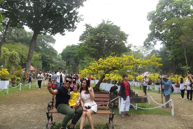 mung 3 tet ru nhau di ngam ky hoa di thao o sai gon