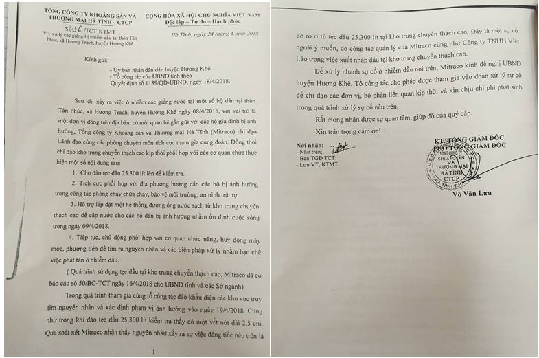 da tim ra nguyen nhan khien gieng nuoc hoa dau o ha tinh