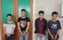 Hai anh em ruột lập nhóm, vác kiếm chặn xe để cướp tiền trên QL1A