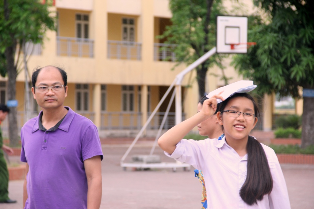 ha tinh ket thuc ky thi tuyen sinh lop 10 thi sinh tho phao nhe nhom