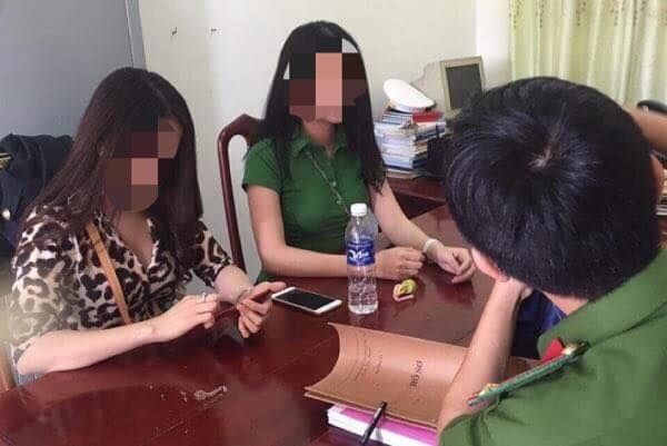bat giu hai thieu nu su dung ma tuy ben bo kenh
